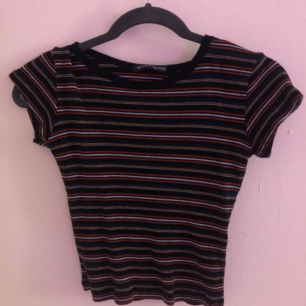 Brandy Melville striped tee